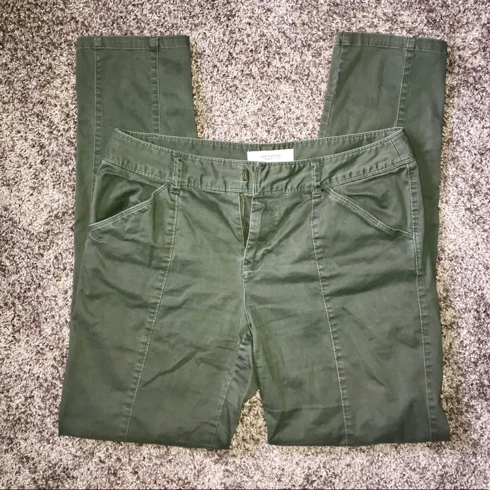 Dark green pants